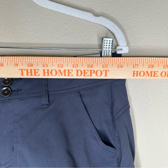 prAna Pants Halle Straight Hiking Pockets Coal Gray Size 8 Short 30” NWT - Picture 15 of 16